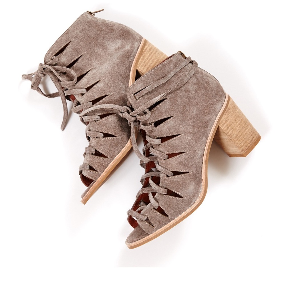 Jeffrey Campbell corwin open toe booties